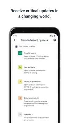 Egencia android App screenshot 1